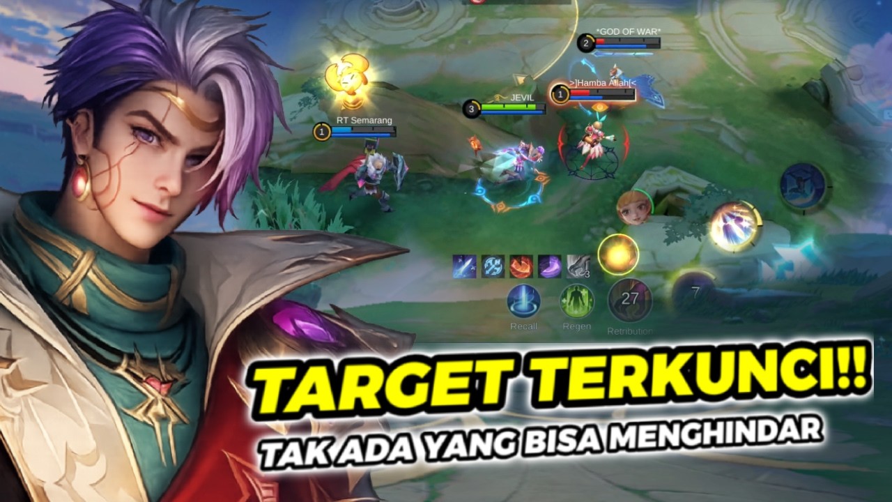 TIDAK ADA YANG BISA MENGHINDAR DARI INCARAN GUSION!! I MLBB