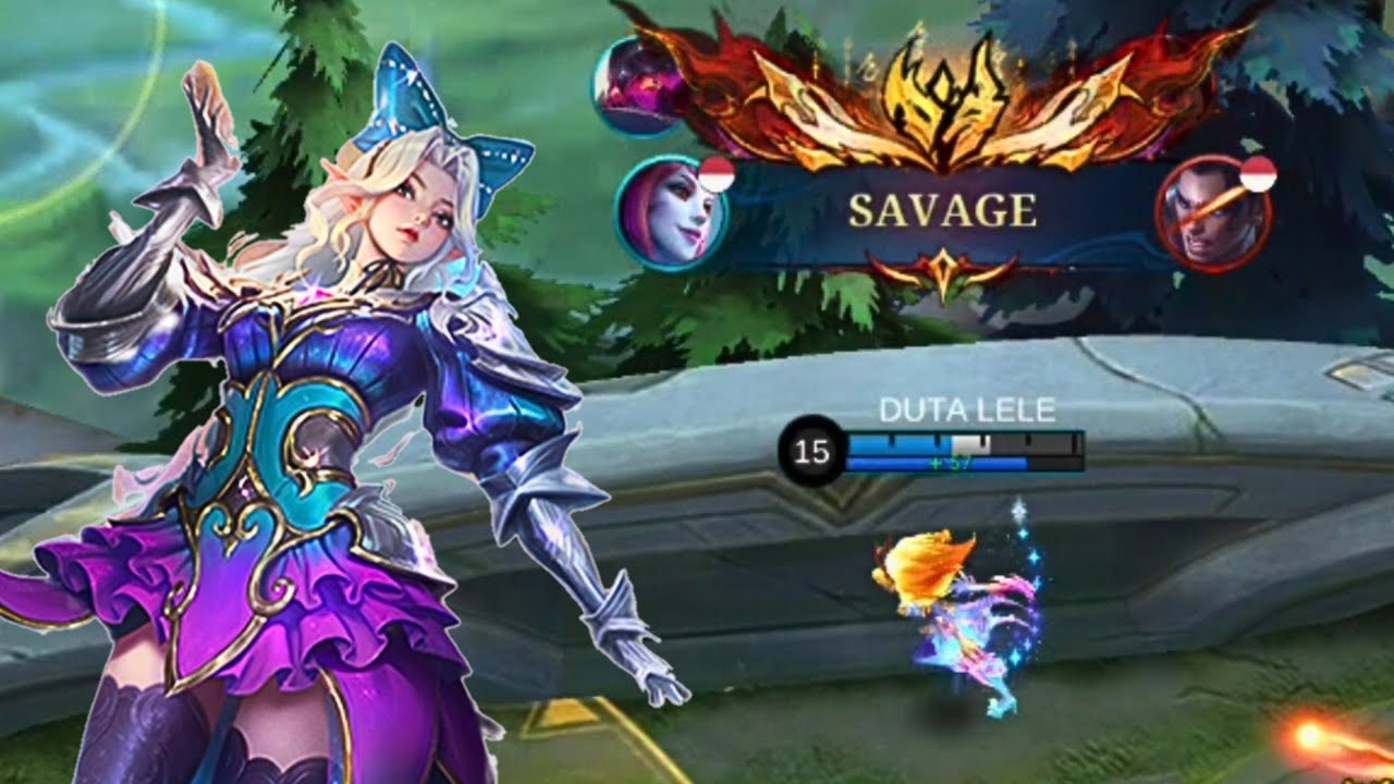 The MOST AGGRESIVE & SATISFYING SELENA MONTAGE Curse Of Cinder - Mobile Legends