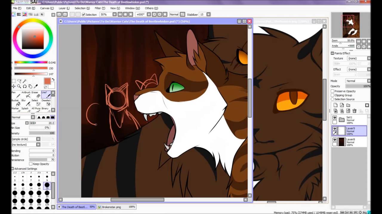Warrior Cat's Speedpaint | If You Want to Get Out Alive |