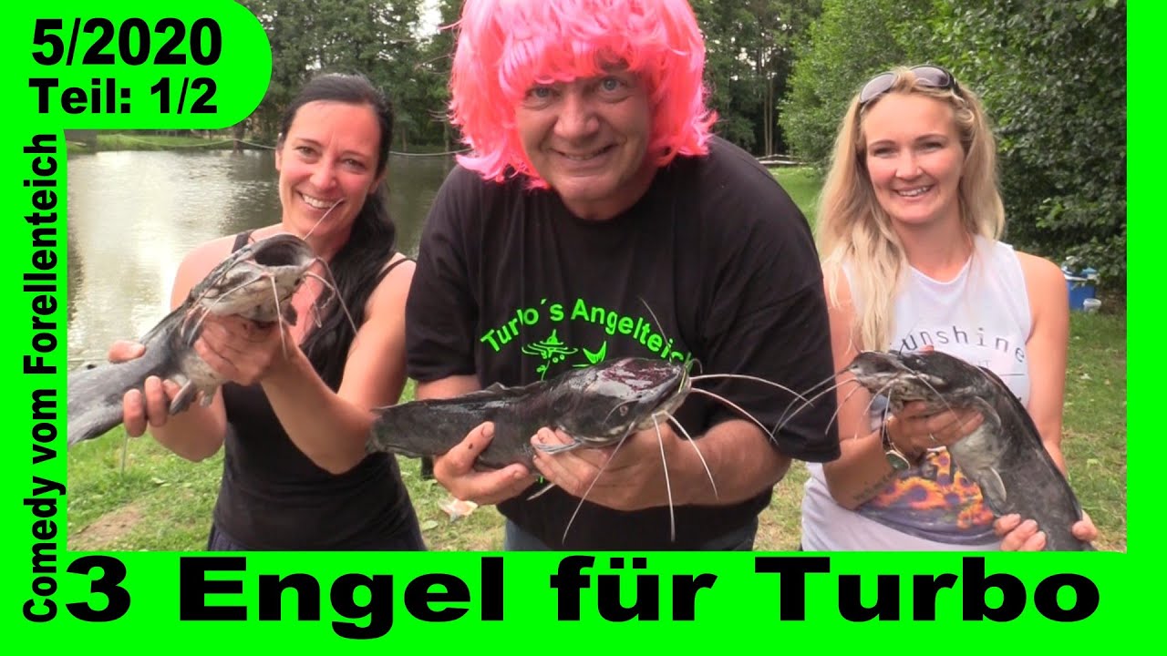 Turbos Angelteiche 1/2 - Wels, St&ouml;r und Forelle Comedy am Forellenteich Folge: 5/2020 WK-tv