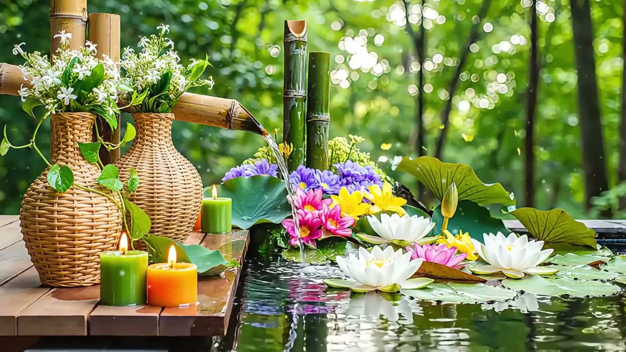 Relaxing Spa Music, Meditation Music, Nature Sounds -Relaxing Piano Music & Water Sounds, Calm Music