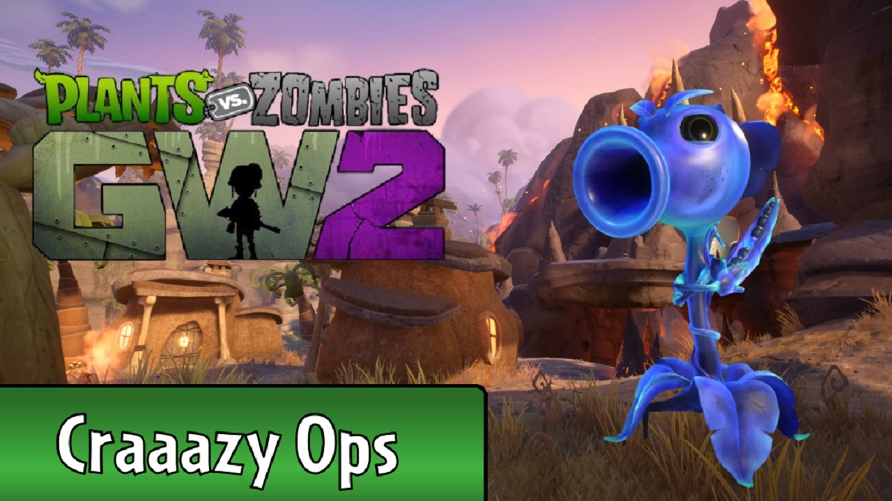 Plasma pea Garden Ops on Crazy | Plants Vs Zombies Garden Warfare 2 | Gameplay