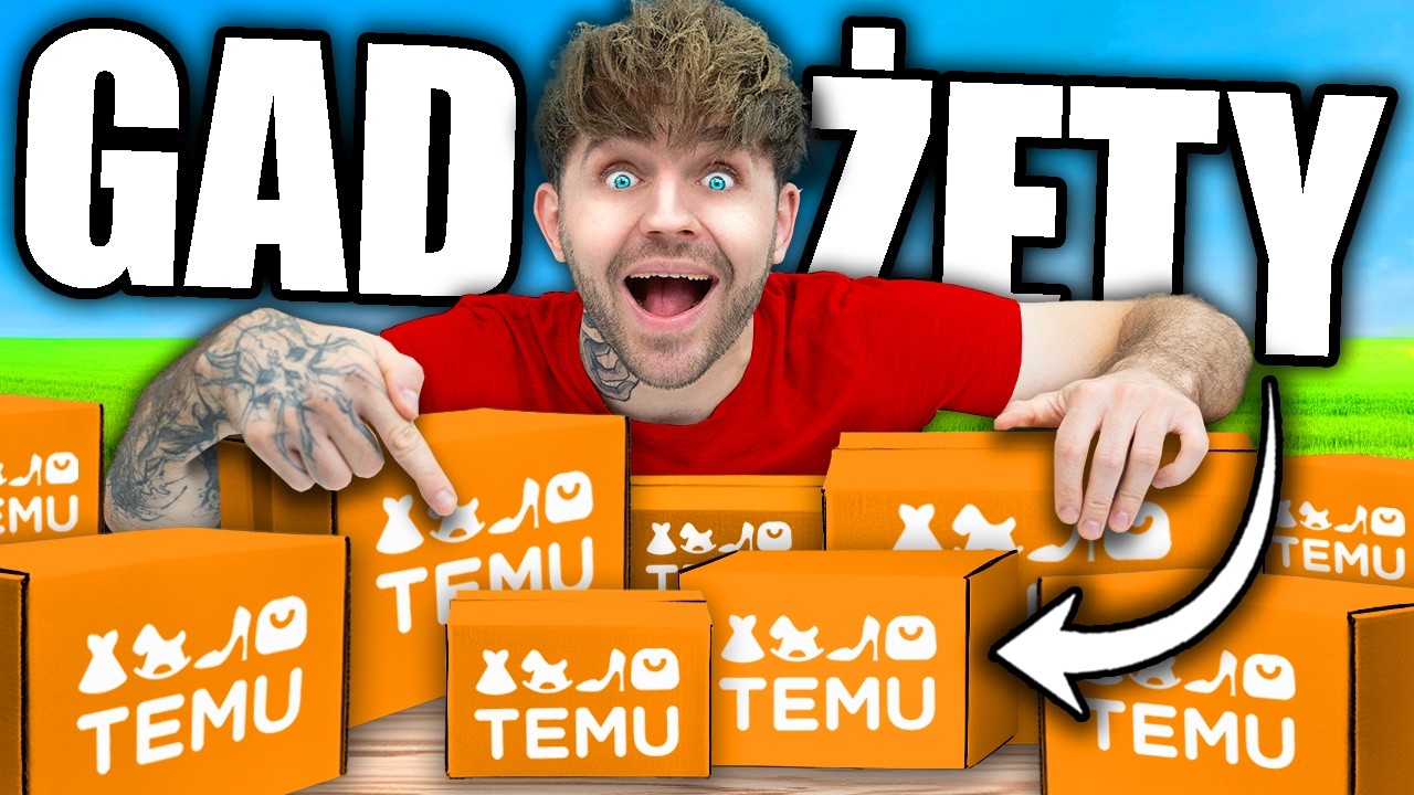 Testuje 20 TANICH GADŻET&Oacute;W z Temu!