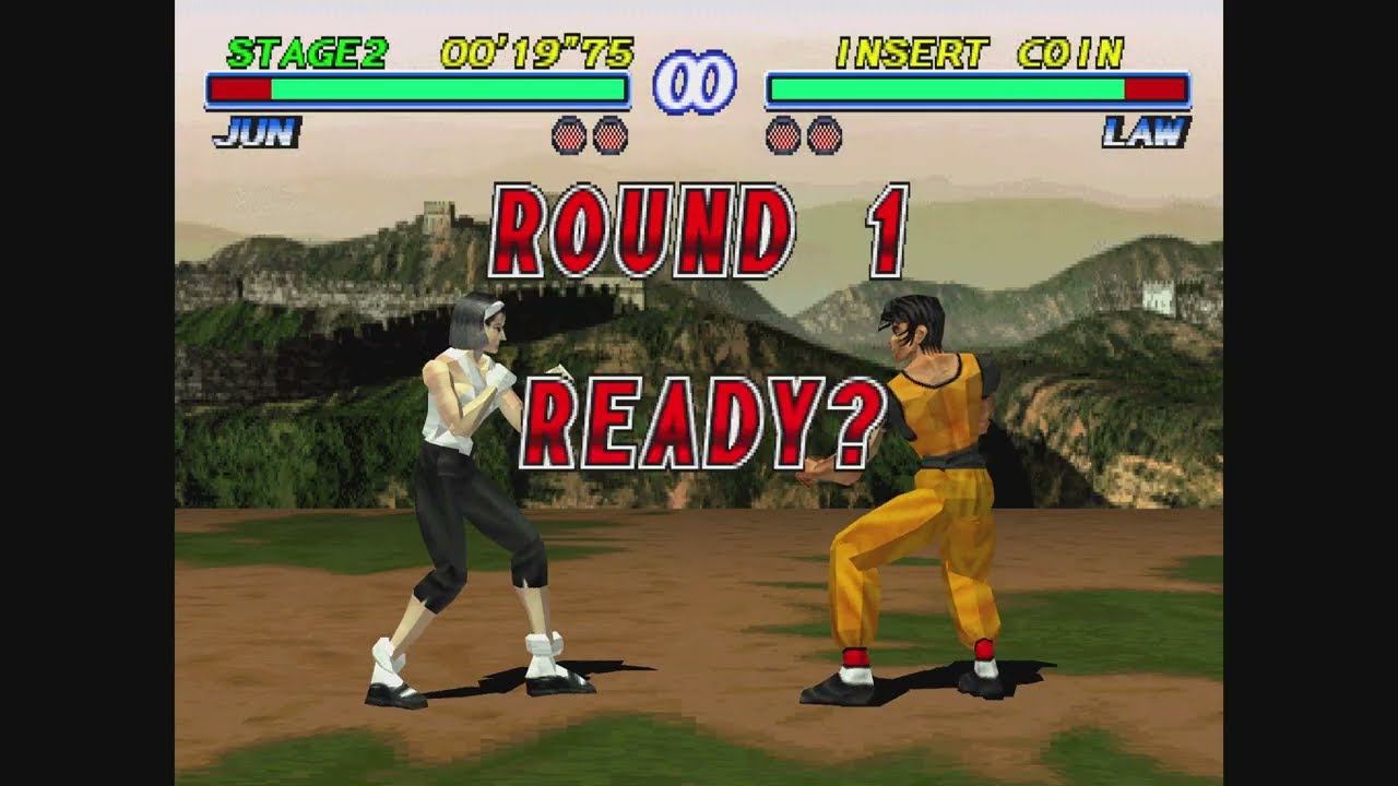 Tekken 2 Jun Arcade Mode (4K 60FPS)