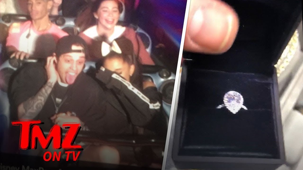 Ariana Grande Is Engaged After About A Month Of Dating! | TMZ TV