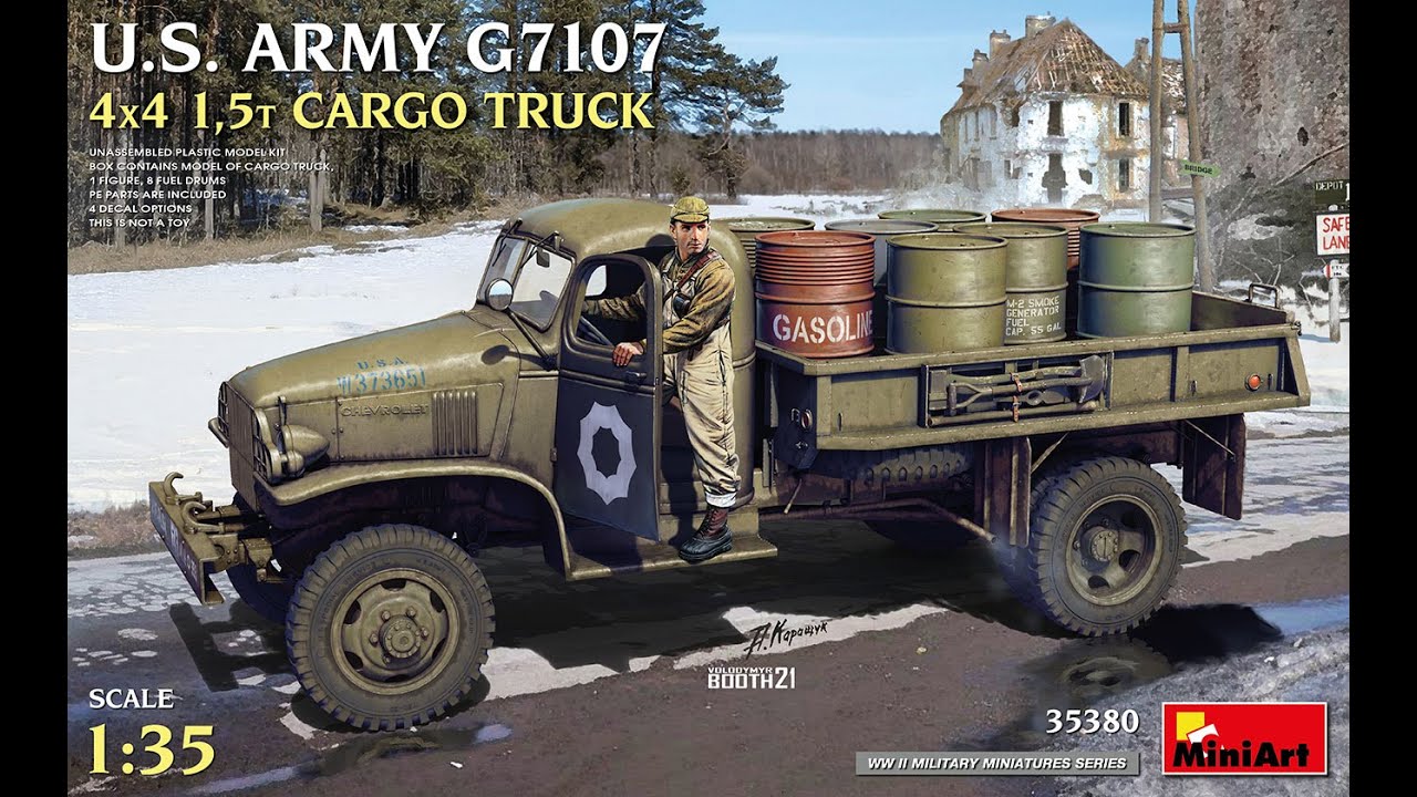 MiniArt US Army G7107 Part 1