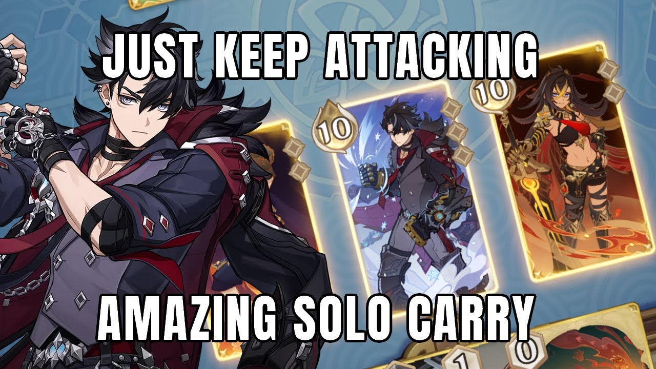 Wriothesley Can Attack So Many Times In One Round! | Genshin TCG