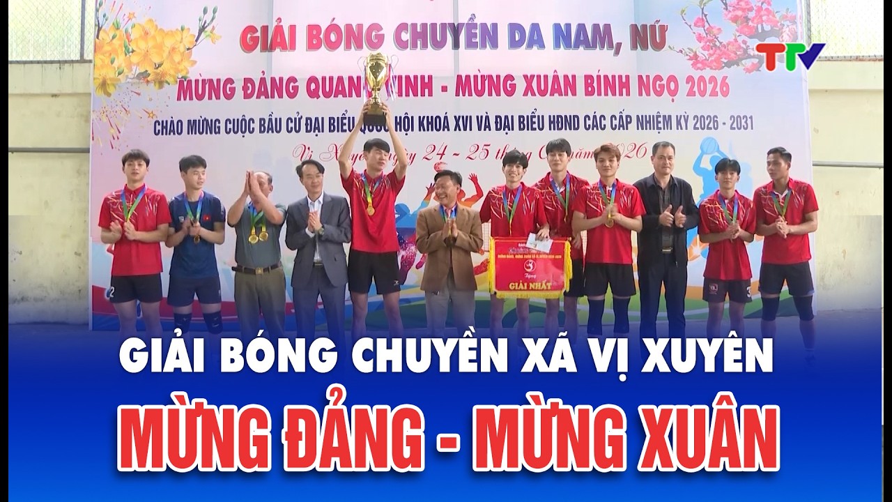 Văn hóa - Thể thao - Du lịch| Giải bóng chuyền xã Vị Xuyên năm 2026