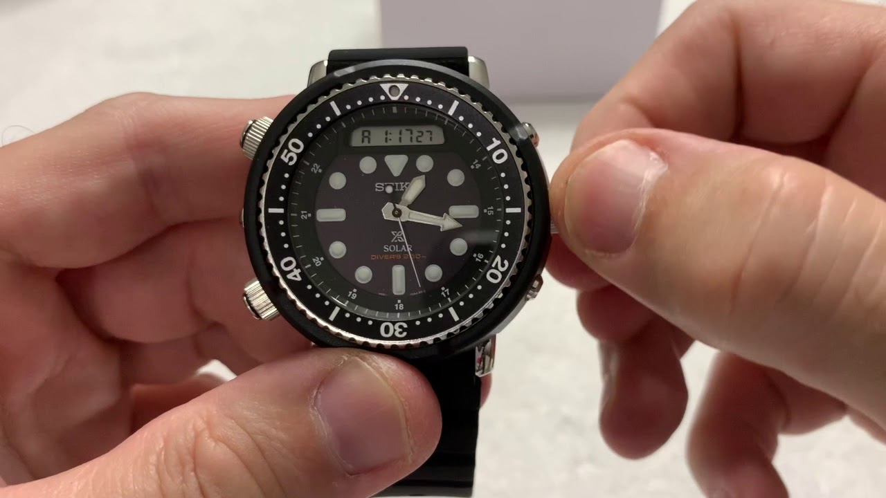 Unboxing & Review Of A Seiko SNJ025 "Arnie" Re-release