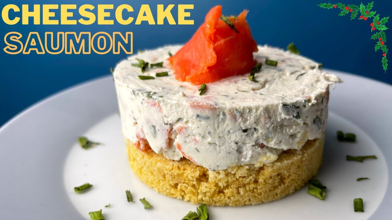 ✨Cheesecake au Saumon - Idéale pour vos entrées de fêtes - Ultimate Salmon Cheesecake Recipe ✨