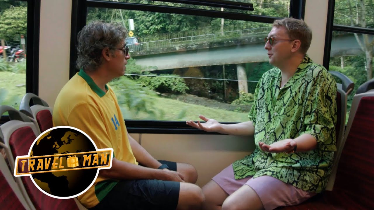 Joe Lycett & Stephen Mangan's Rio Train Ride | Travel Man EXTRA