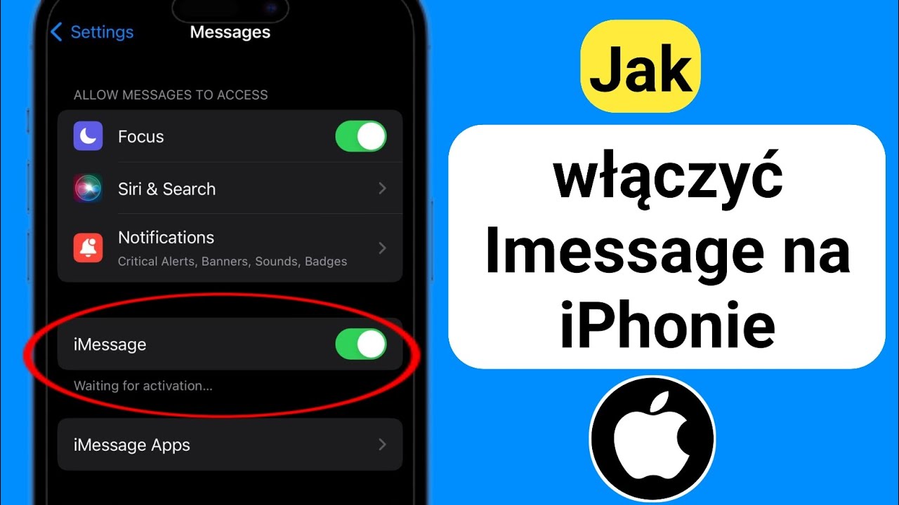 Jak włączyć iMessage na iPhonie (2024) |  Włącz iMessage na iPhonie