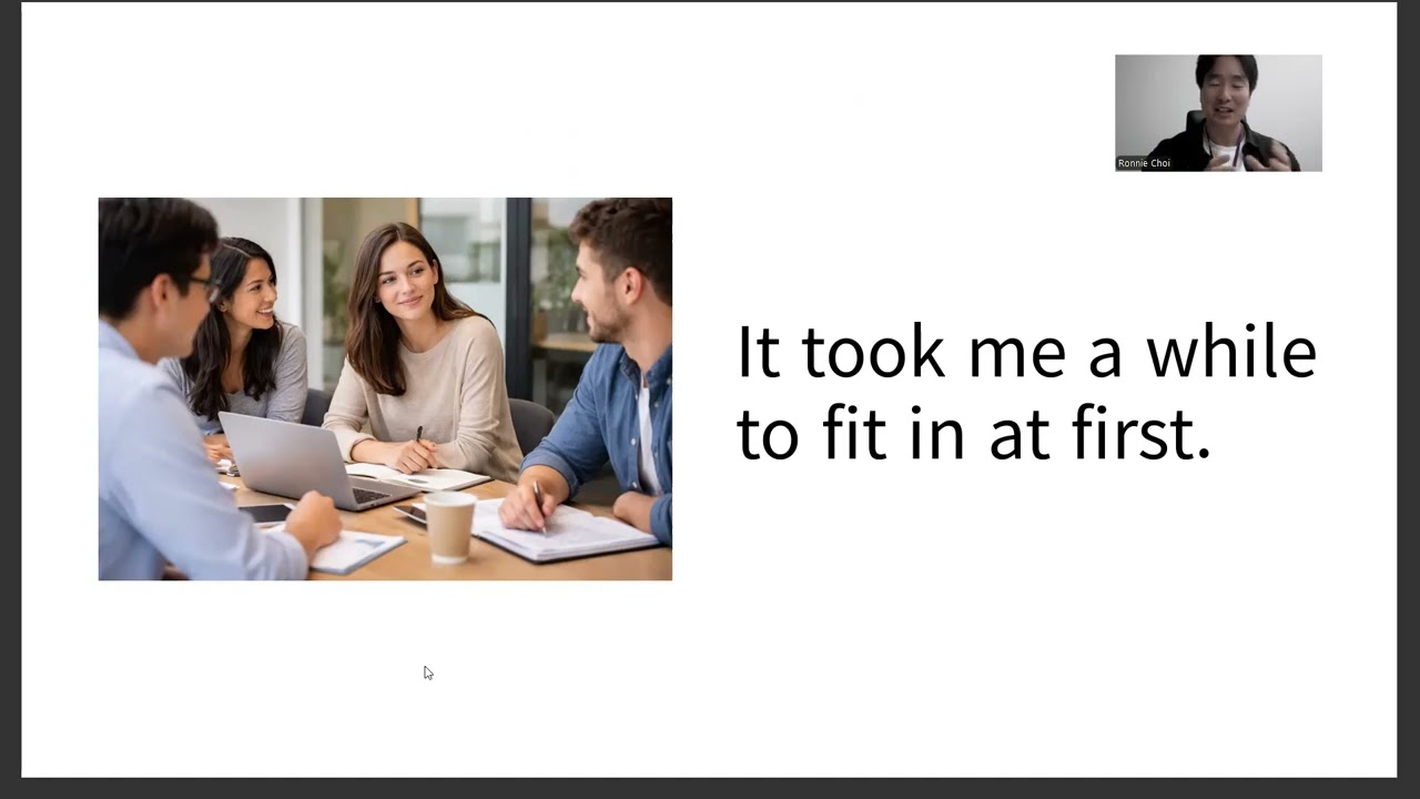 fit in 잘 어울리다, 조화를 이루다  _동사 fit 뉘앙스