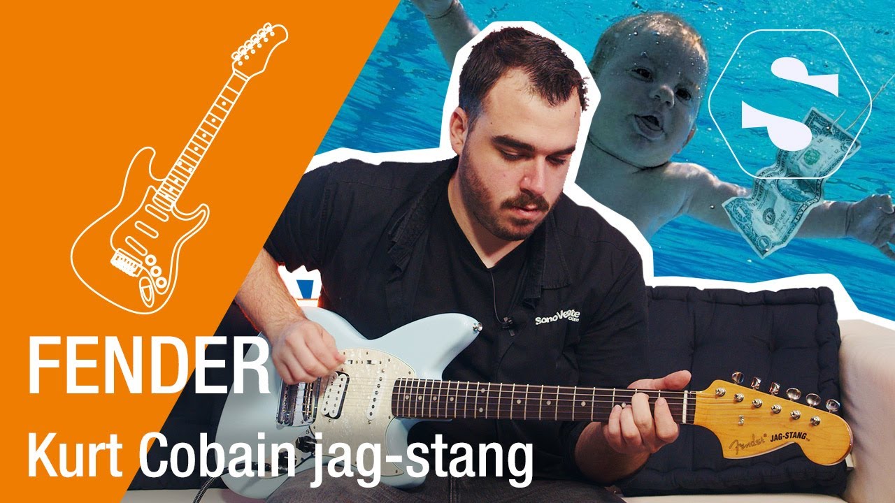Présentation de la Fender JagStang de Kurt Cobain - SonoVente.com