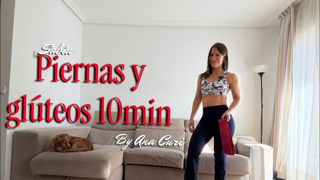 Piernas y glúteos! 10 minutos con banda