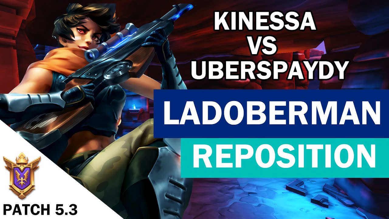 Kinessa vs Evie UBERSPAYDY 163K Damage LaDoberman Competitive (Grandmaster) REPOSITION