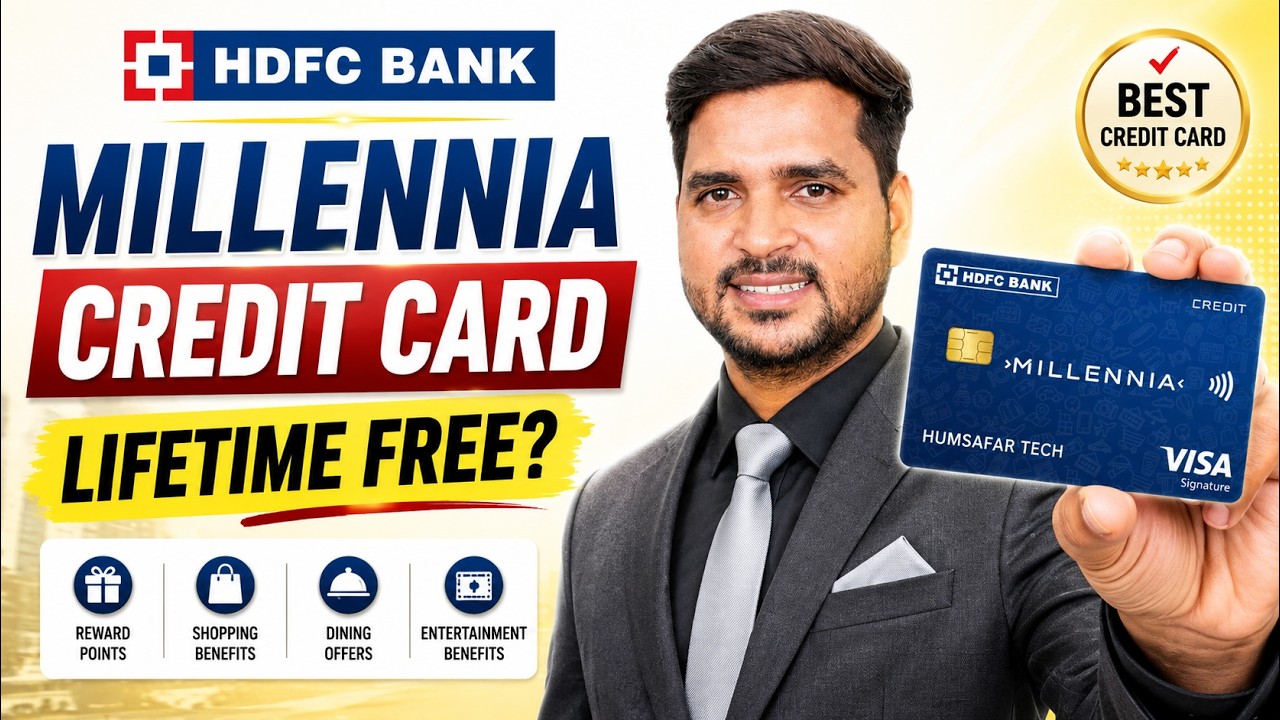 HDFC Millennia Credit Card | HDFC Bank Best Credit Card | How to Apply HDFC Credit Card