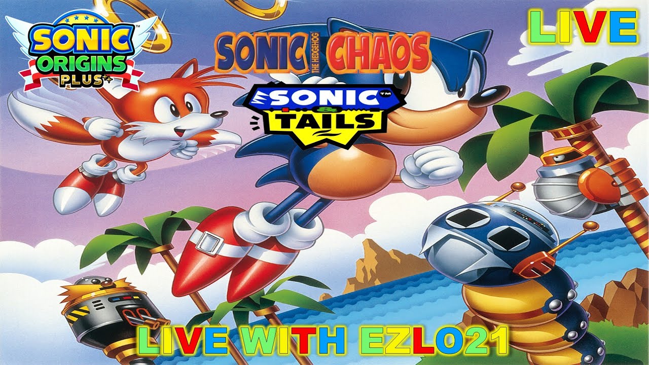 Sonic Chaos Tails No Chaos Emeralds Shorts | Live with EZLO21