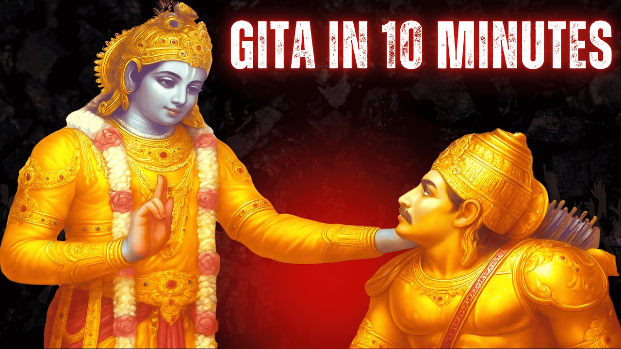 Complete Bhagavad Gita Summary in English | Chapter by Chapter Guide
