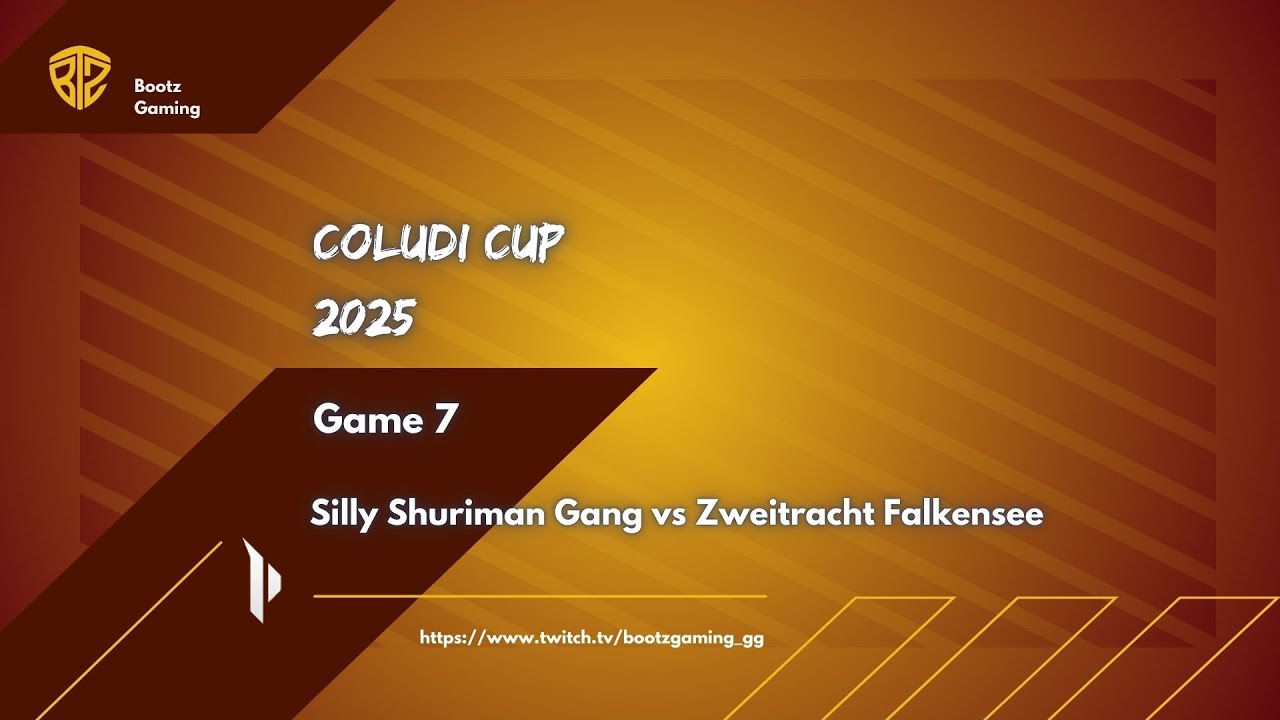 Bootz Gaming Tournaments | Coludi Cup Game 7