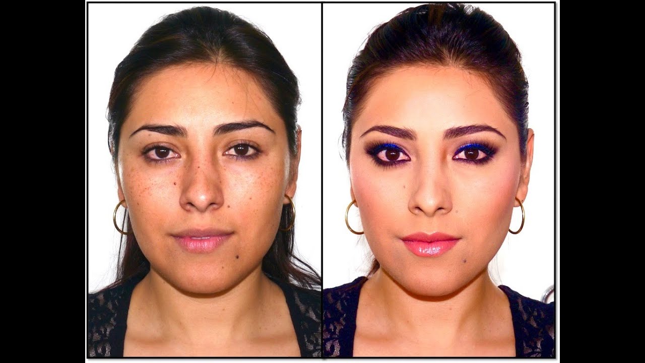 Maquillaje para ojos Negros - Marrones usando Productos Low Cost