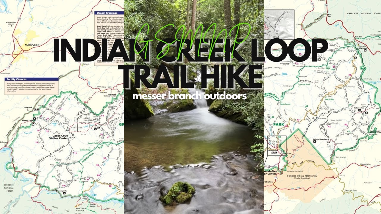 Hiking GSMNP:  Indian Creek Loop Trail-Deep Creek Trail, Bryson City NC
