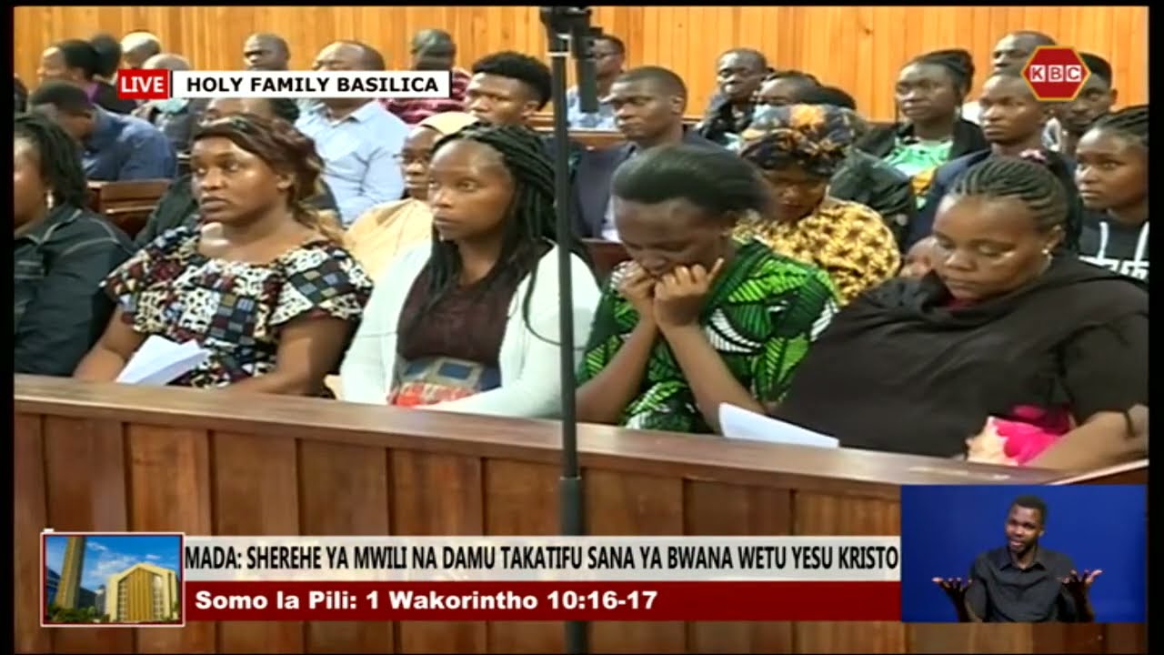 LIVE: Sunday Mass fro Holy Family Basilica II 10th June 2023 II www.kbc.co.ke