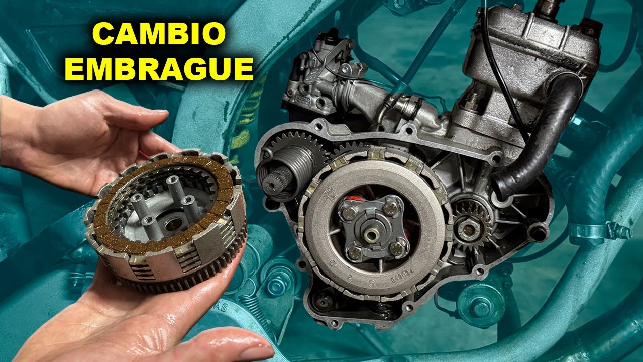 COMO CAMBIAR EL EMBRAGUE DE UNA MOTO 49cc #4
