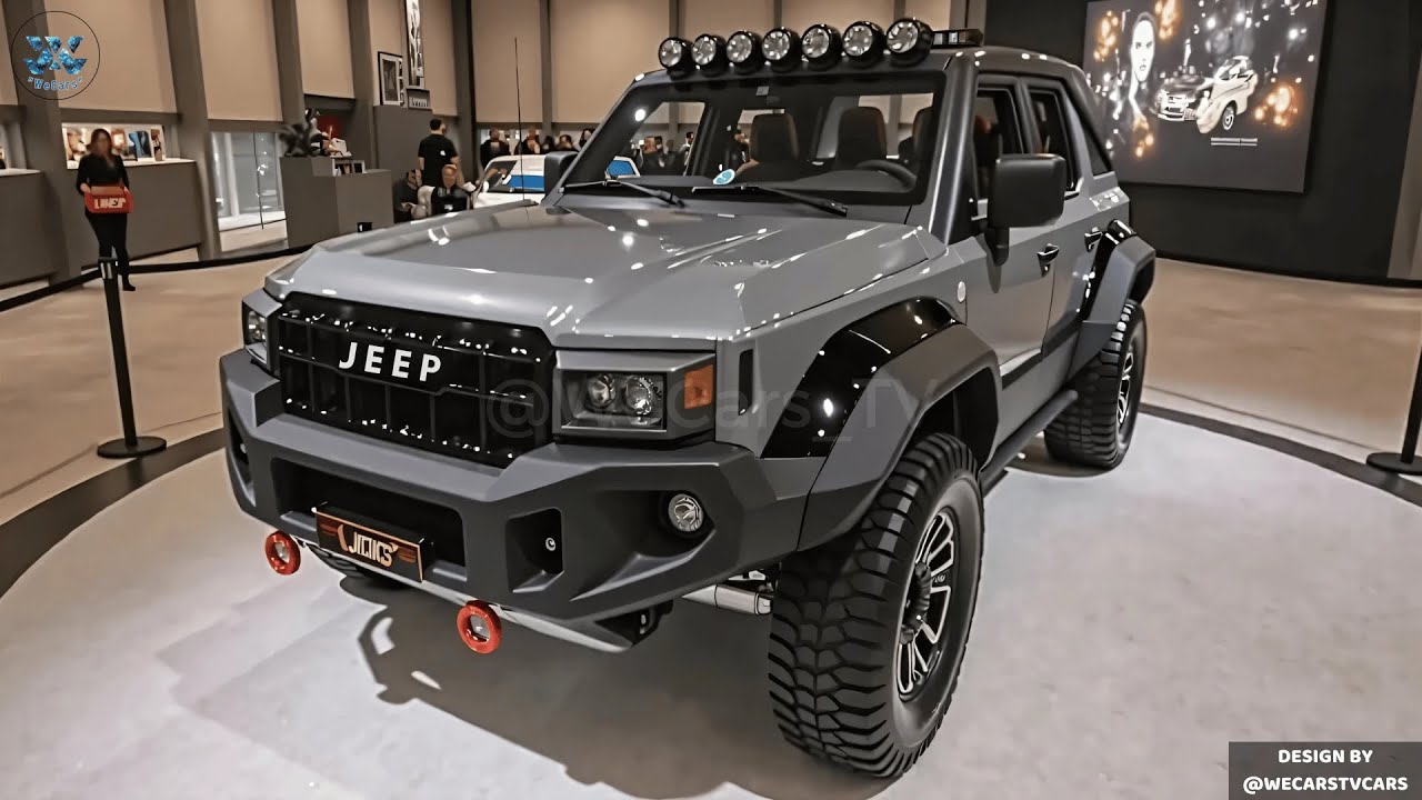 Представлен новый JEEP WRANGLER BRUTE 2026 года — настоящий зверь для бездорожья уже здесь