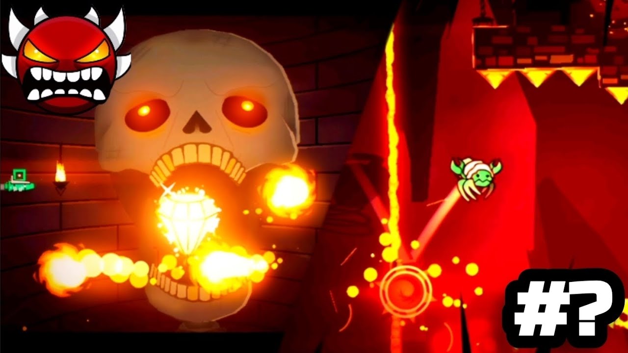 All Parts in SKELETAL SHENANIGANS Ranked by Difficulty // Geometry Dash 2.2