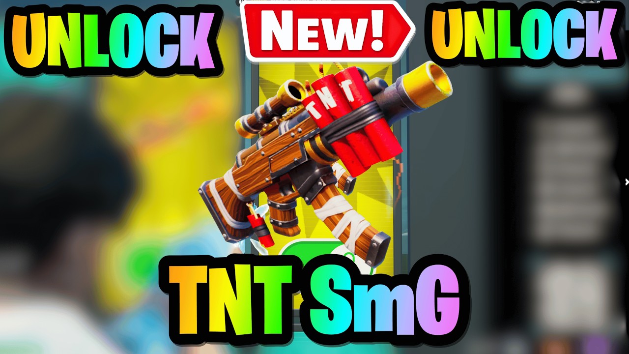 UNLOCK NOW TNT SMG in 1v1 With Every Gun Fortnite @hivecr8 hivecr8