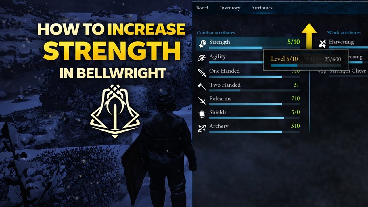 How to Increase Strength in Bellwright (Step by Step)