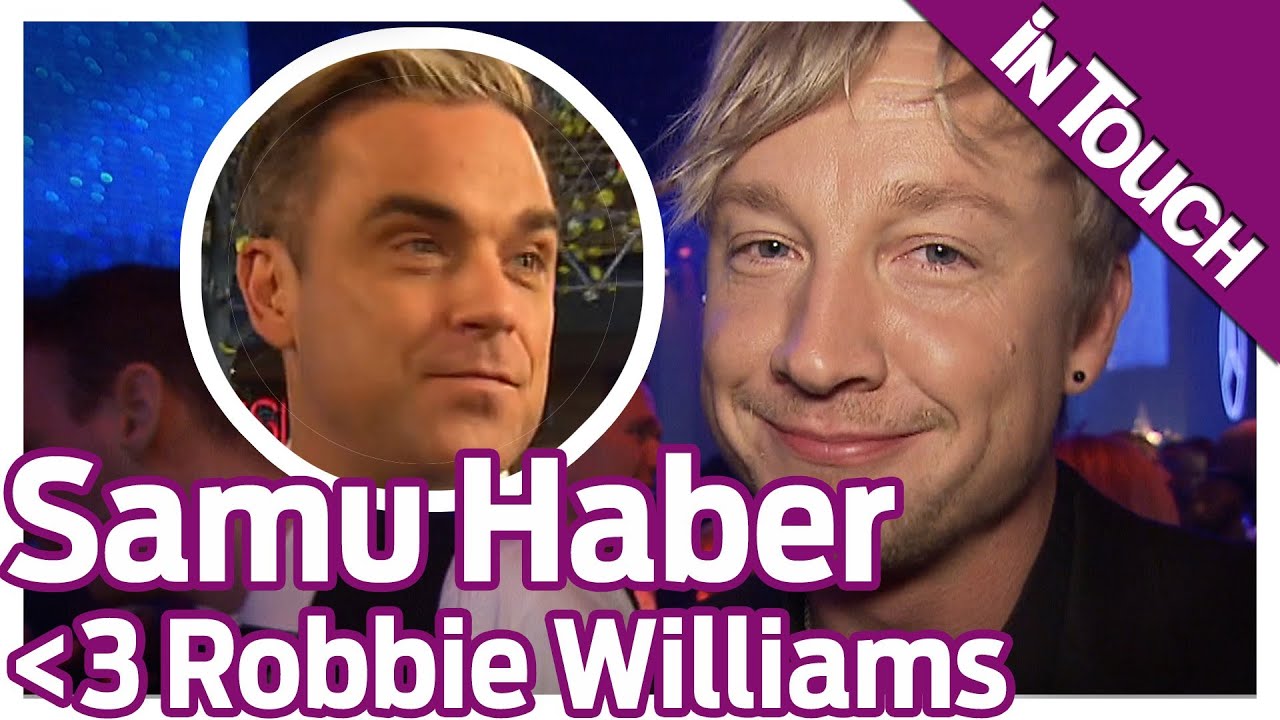 Bambi 2013: Samu Haber total verknallt in Robbie Williams