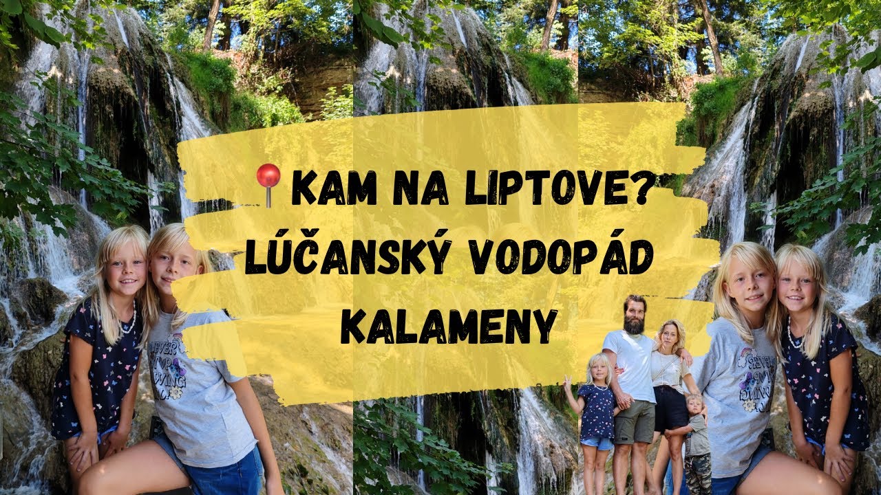 Tip na výlet z Liptova⛰️ | Vodopád Lúčky🌊 a termálny prameň Kalameny📍