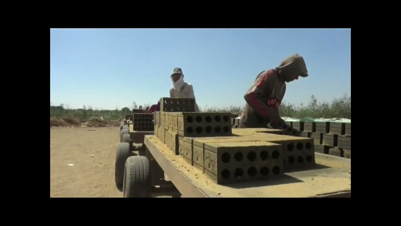 طريقة صناعة الطوب احمر طفلي