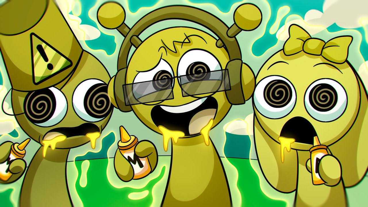 SPRUNKI, But Everyone Was In MUSTARD! Incredibox Sprunki Animation