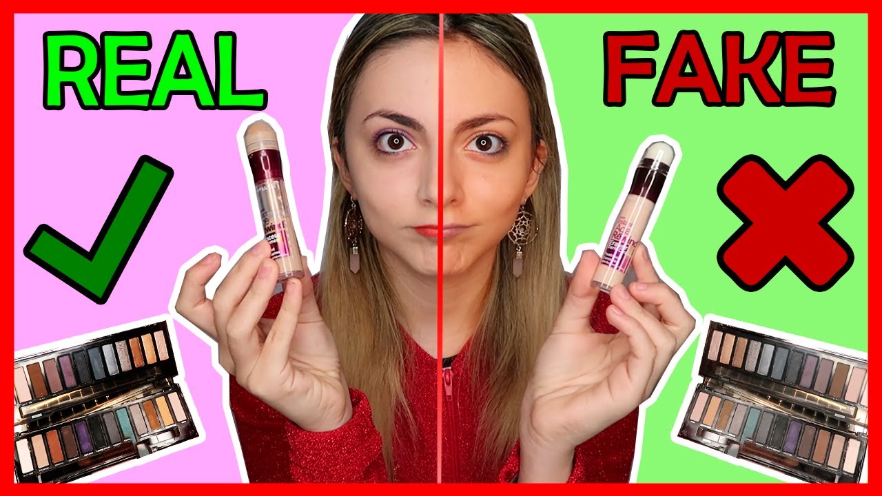 PROBANDO MAQUILLAJE FAKE vs REAL *¿Se Parecen?* | Cande Copello