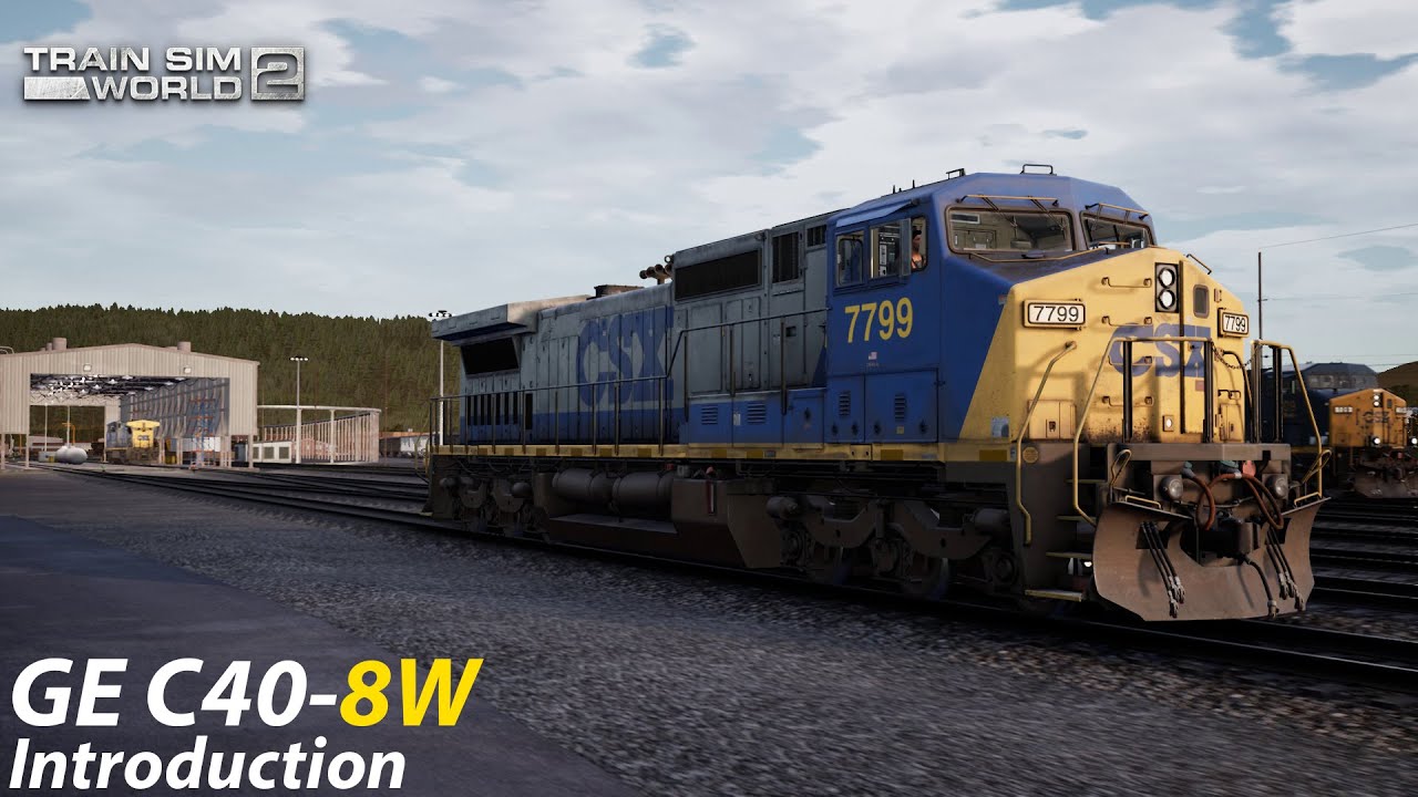 CSX C40-8W Introduction : Sand Patch Grade : Train Sim World 2