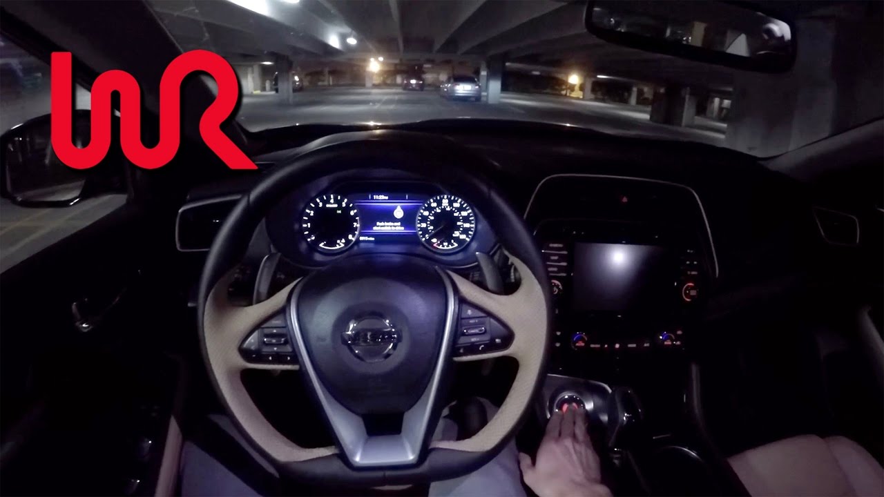 2016 Nissan Maxima SR - WR TV POV Night Drive