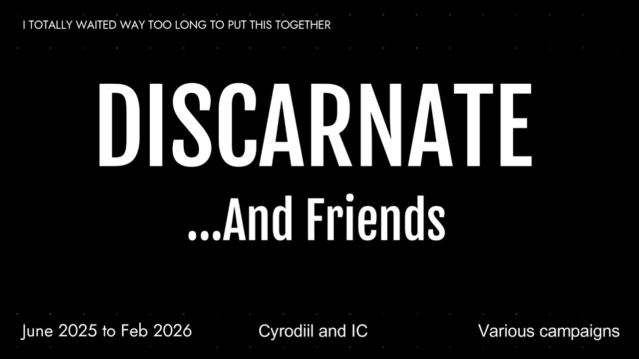 ESO PVP - DISCARNATE And Friends Ride Again