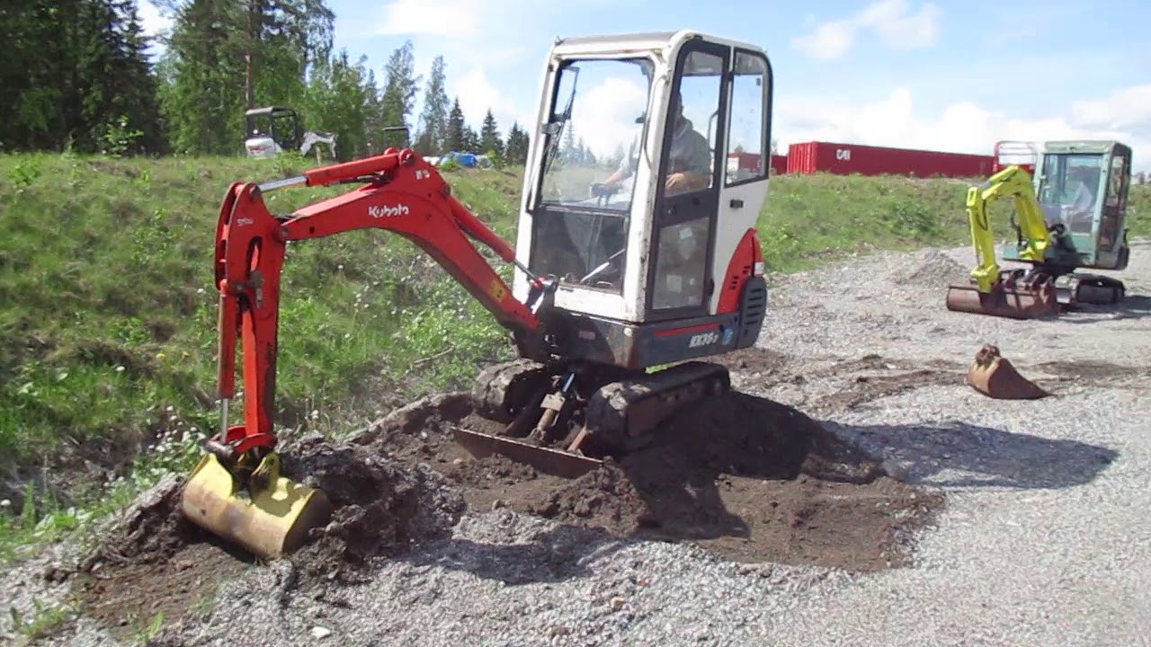 Kubota kx 36-3 2010 vm
