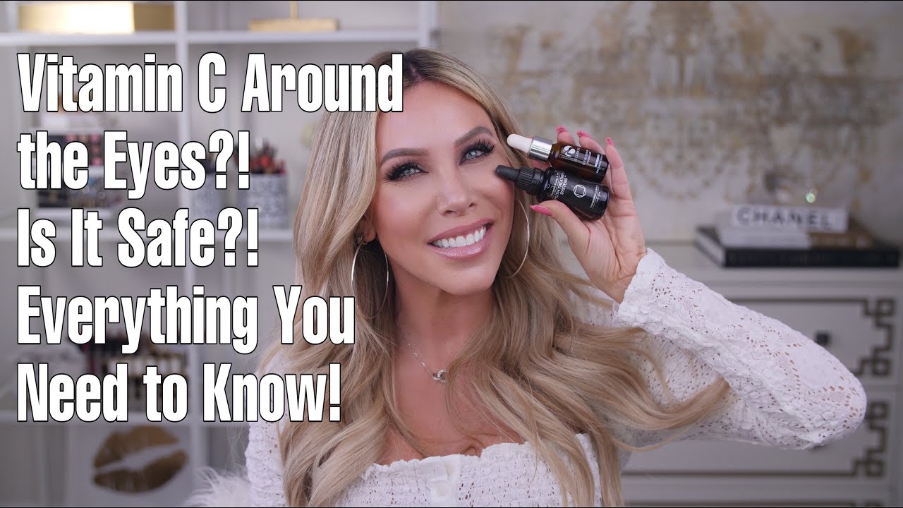 Is It Safe to Apply Vitamin C Under Your Eyes??! What You NEED to Know
