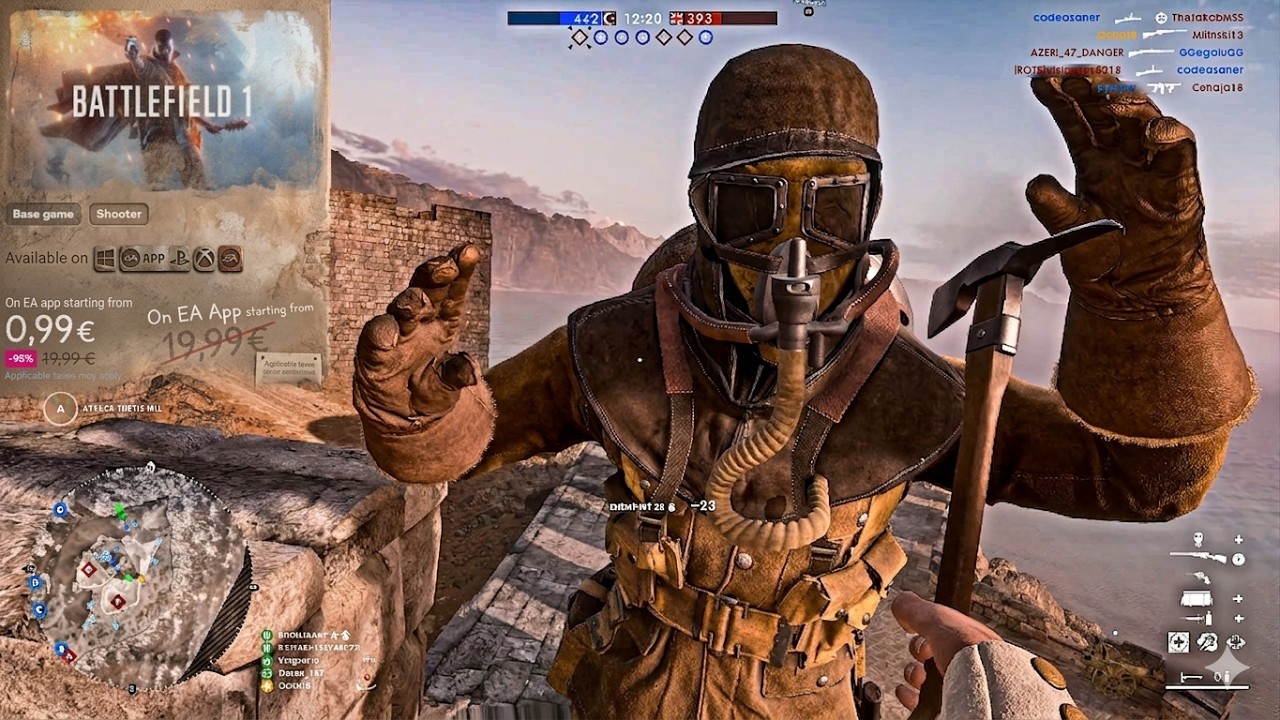 Battlefield 1 Highlights #️⃣175