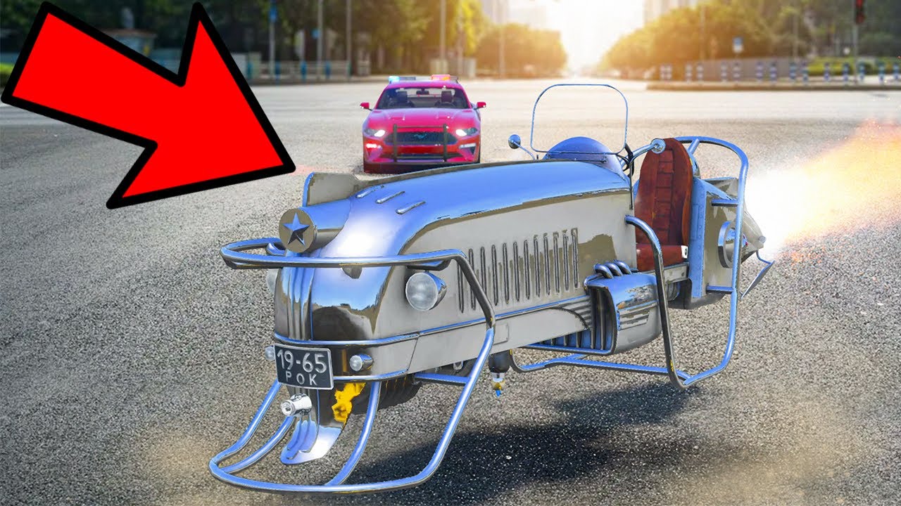 ФУТУРИСТИЧЕСКИЙ УГНЕТАТЕЛЬ смущает полицейских в REDLINE | GTA 5 RP