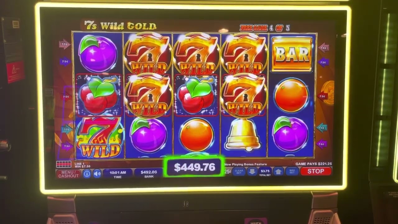 7 wild gold max bet