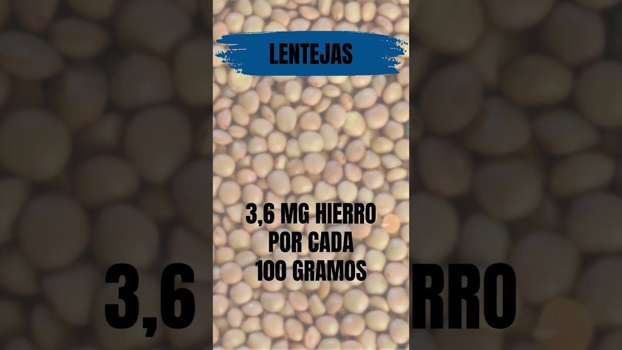 7 alimentos ricos en hierro