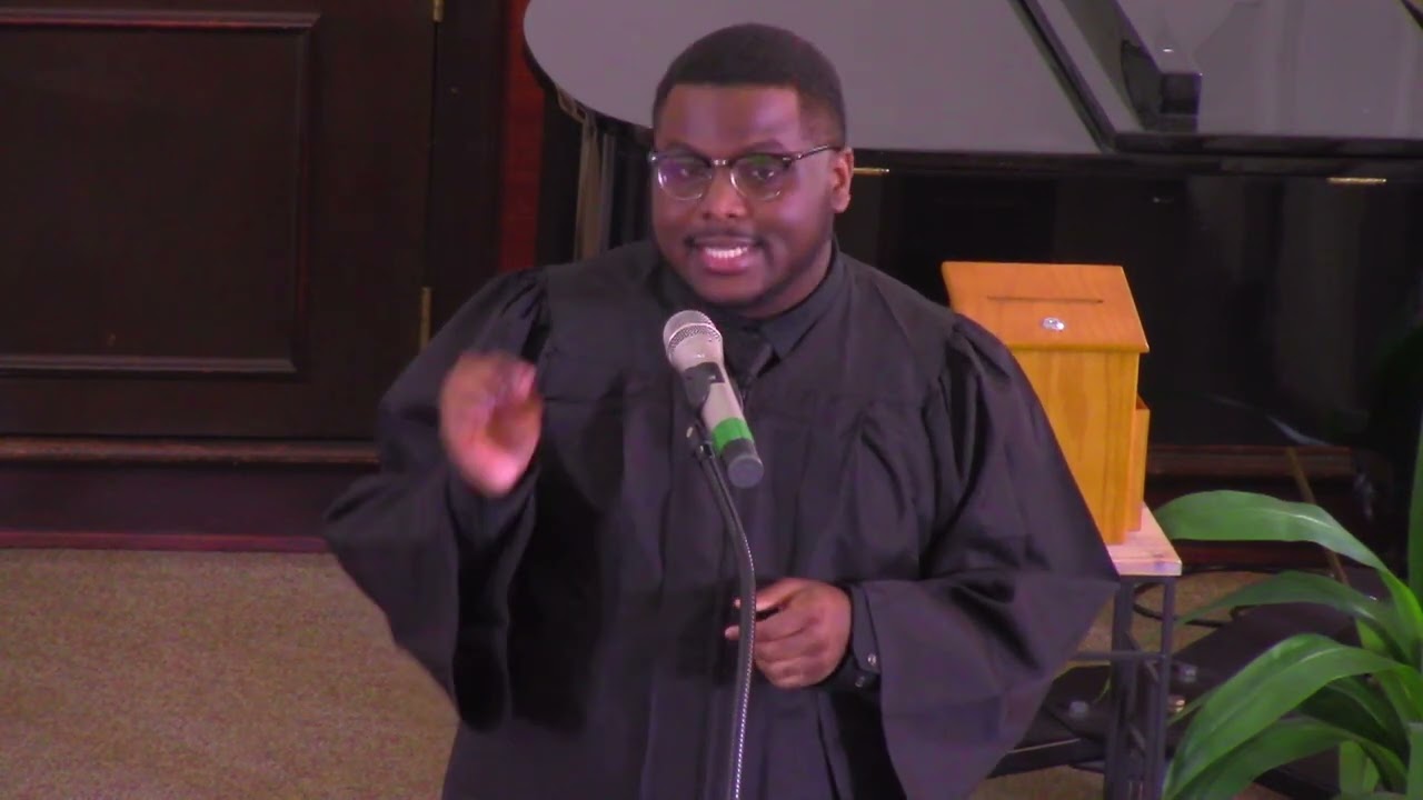 Young Adult Shares A Powerful Black History Month Reflection At Church