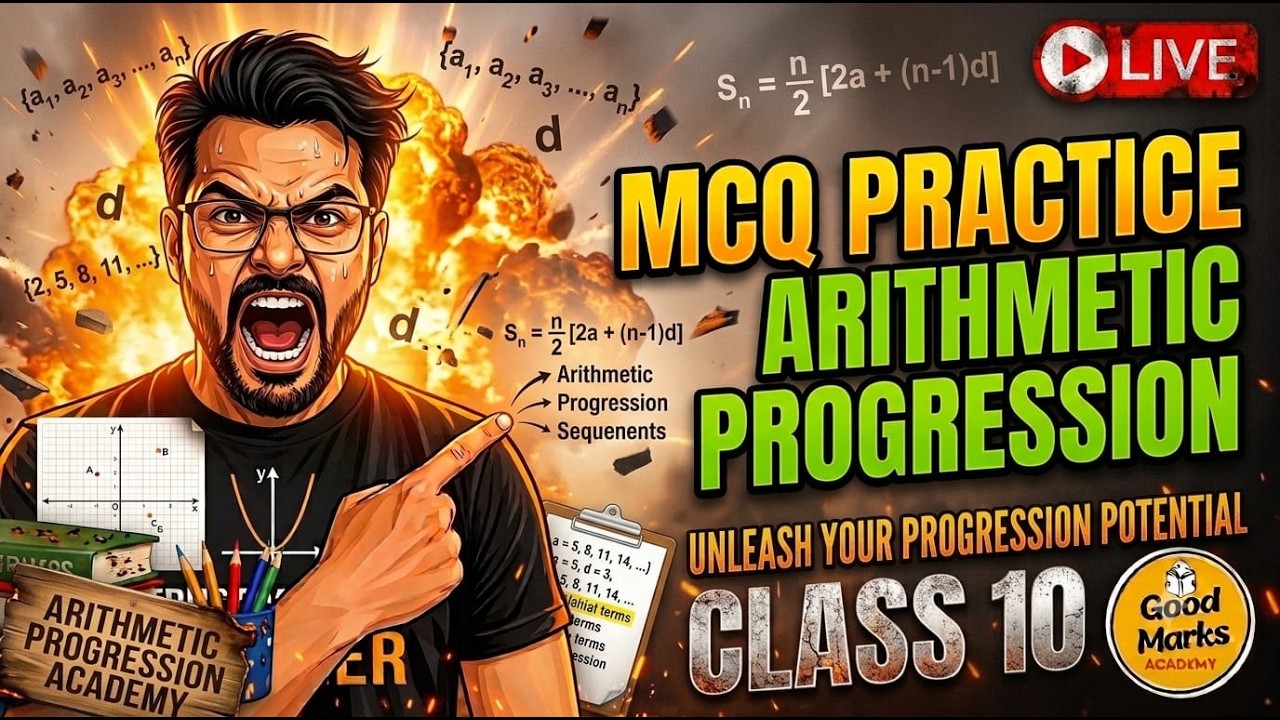 MCQ Practice Arithmetic Progression Class 10