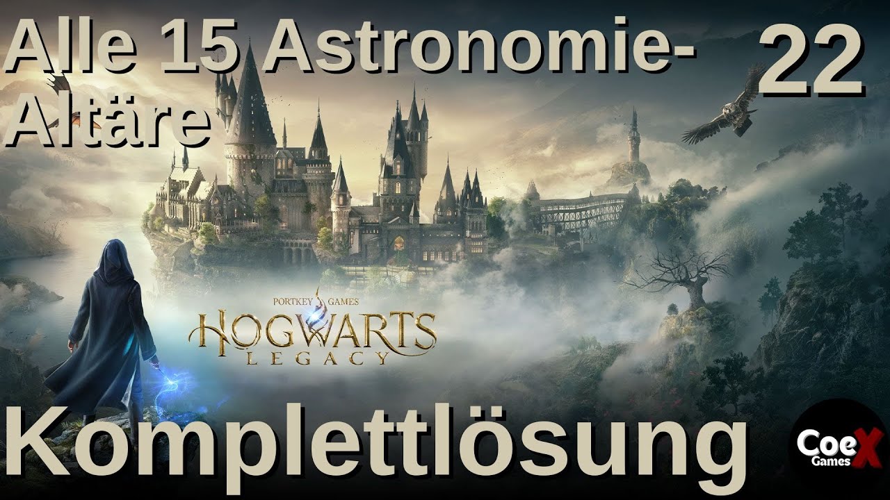 Alle 15 Astronomie-Altäre | Hogwarts Legacy 100% Komplettlösung [Deutsch] #22