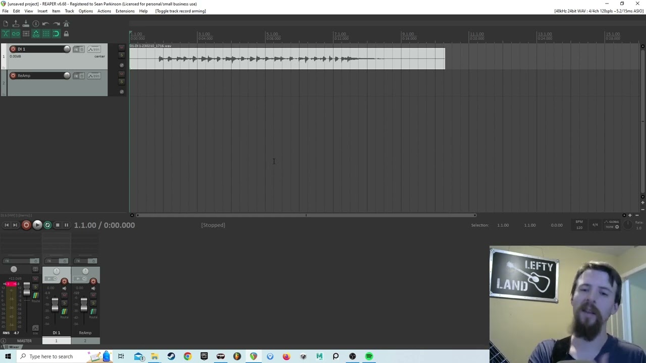 Pod Go DI Tracking & Reamp Tutorial